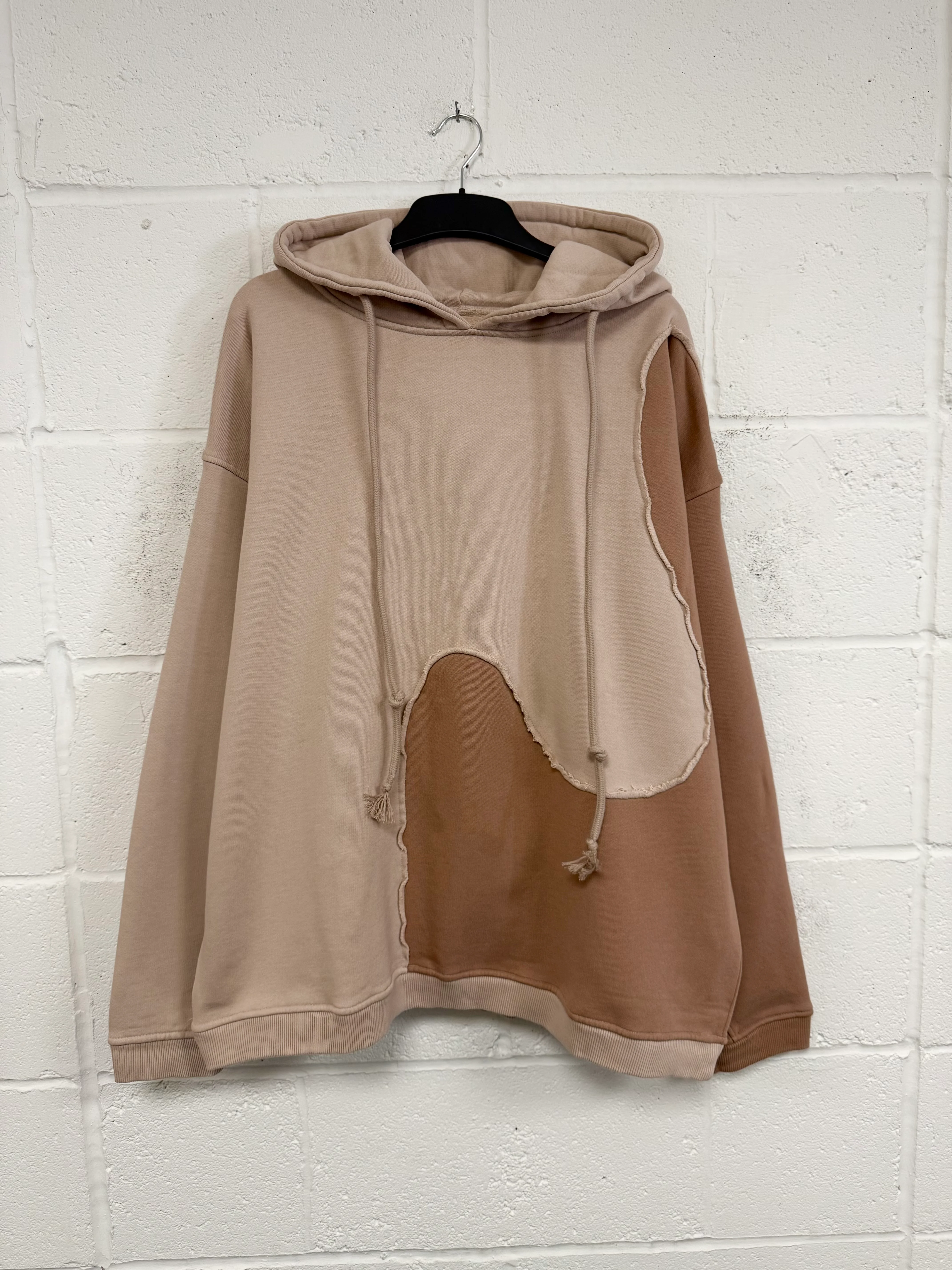#B1 Taupe Swirl Heavyweight Hoodie.