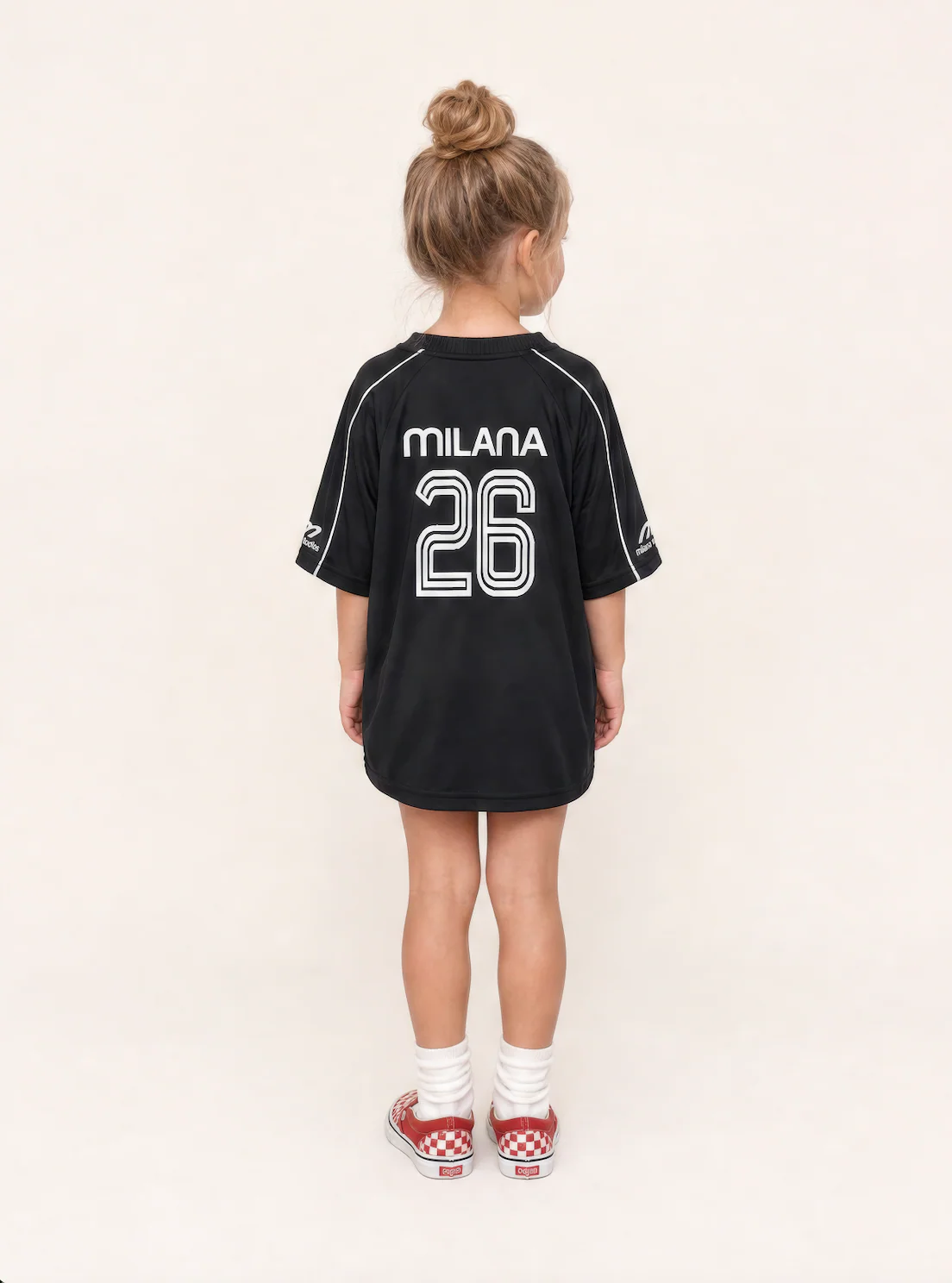 Black Kids Milana World Cup Jersey. - Image 6