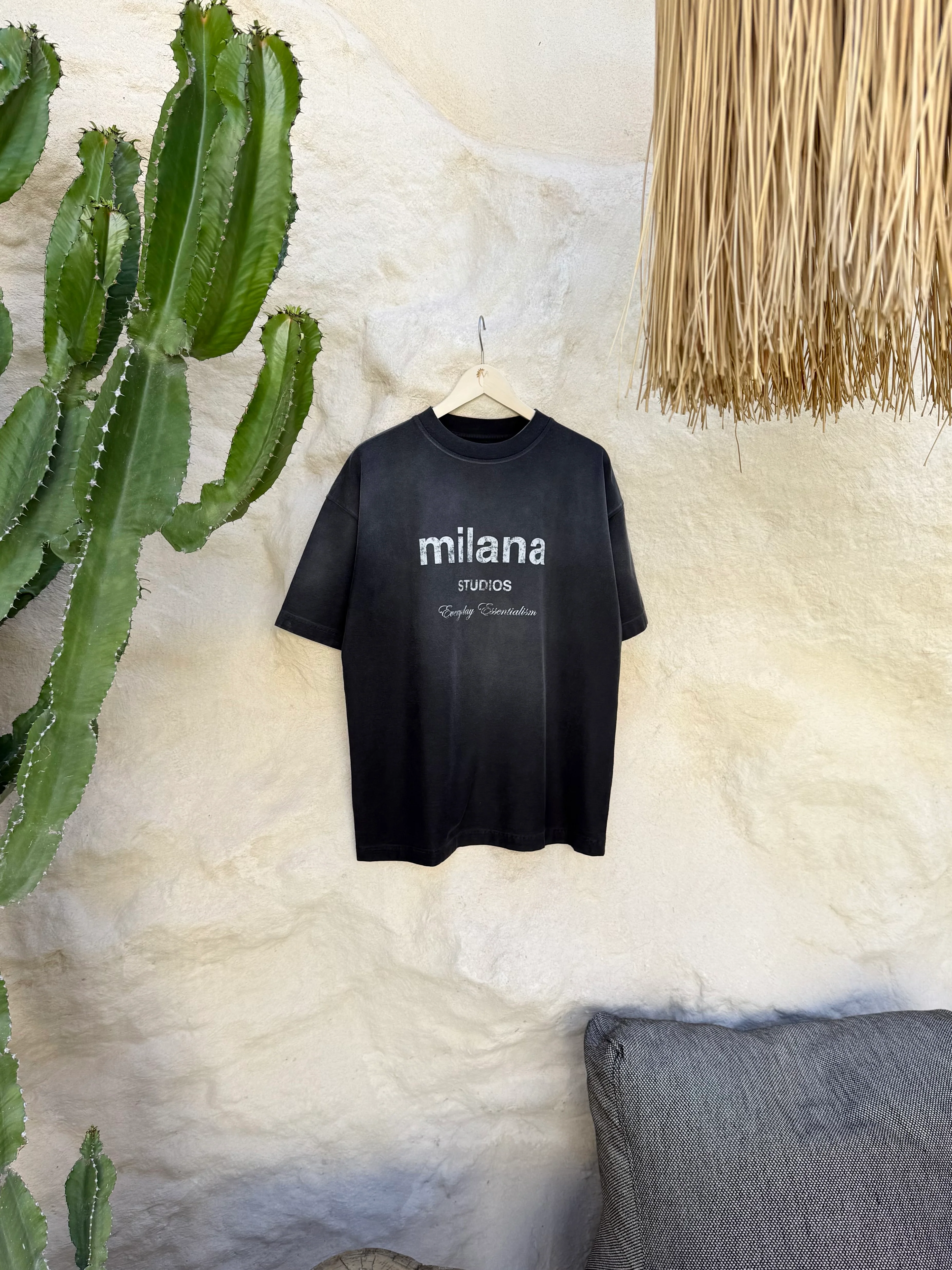 Black Sunset Fade T-shirt. - Image 4