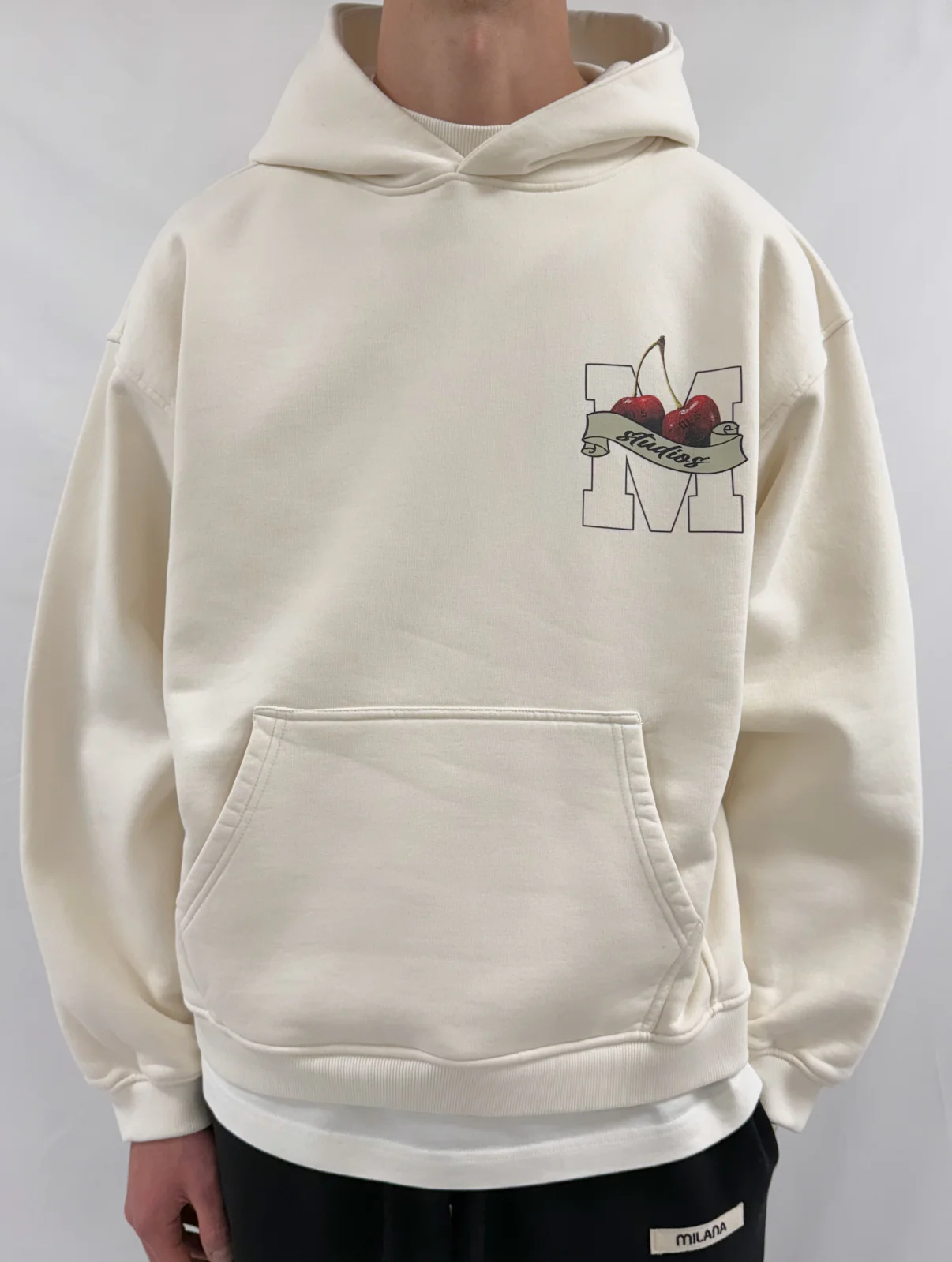 Cream Milana History Heavyweight Hoodie. - Image 2