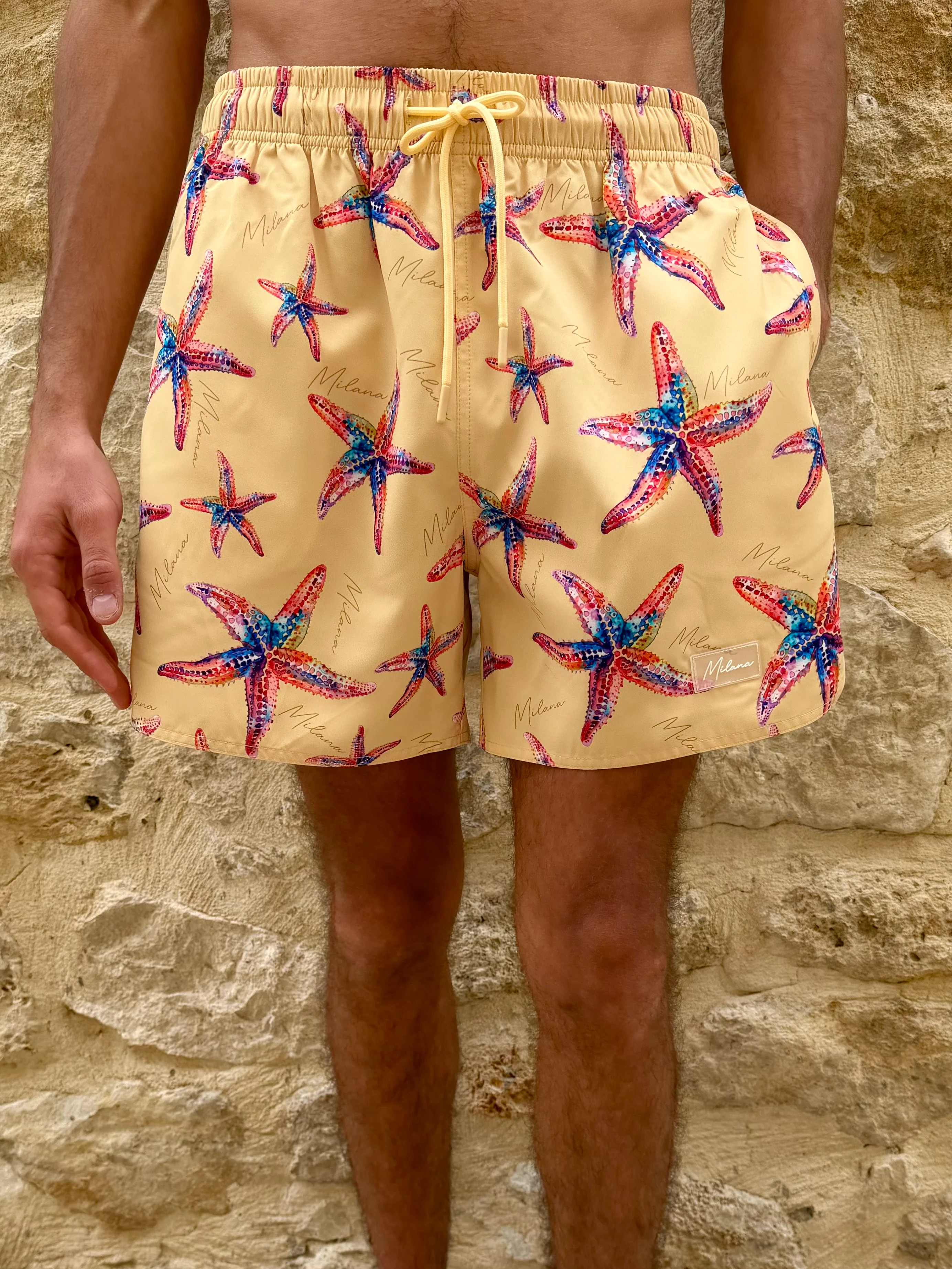 Lemon Milana Starfish Swim Shorts. - Image 4
