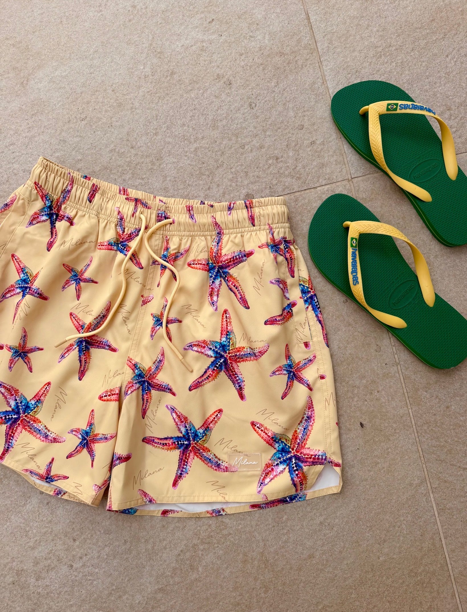 Lemon Milana Starfish Swim Shorts. - Image 5