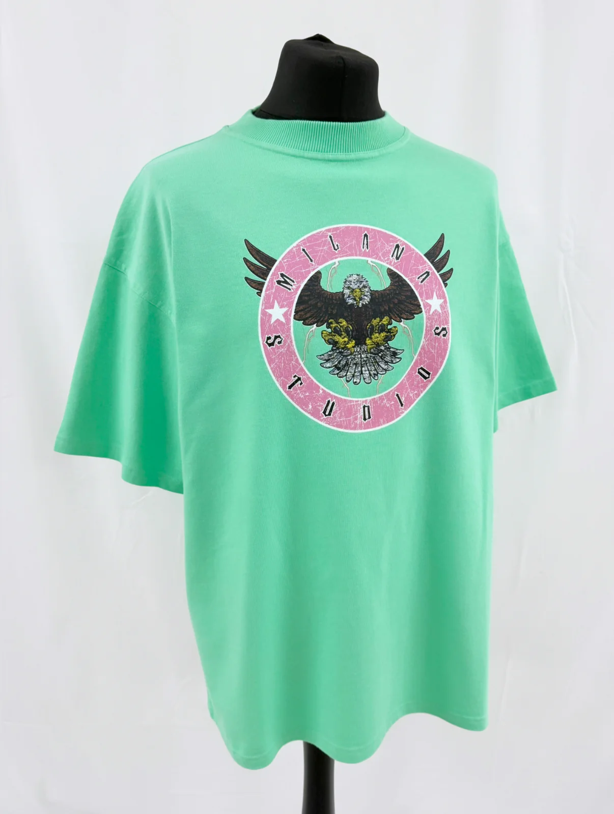Peppermint Eagle Heavyweight T-shirt. - Image 3