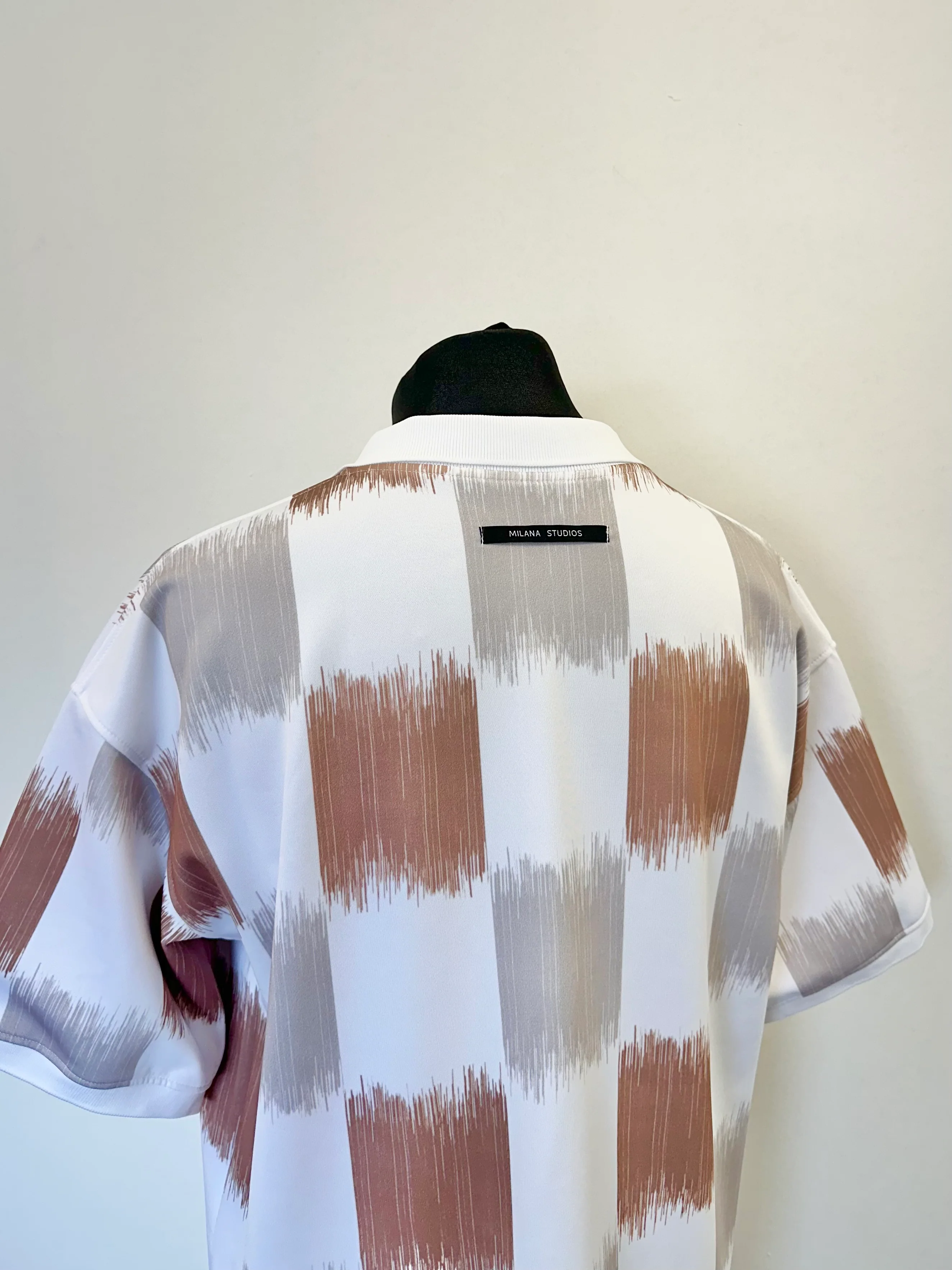 Taupe Brown Heavyweight Sports Jersey. - Image 6