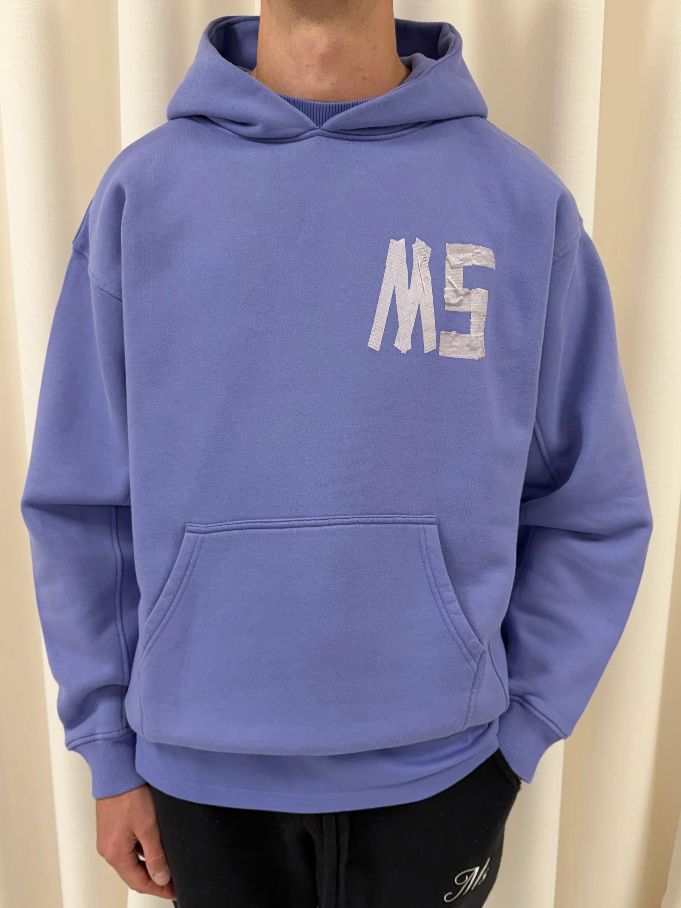 Violet Tape Heavyweight Hoodie.