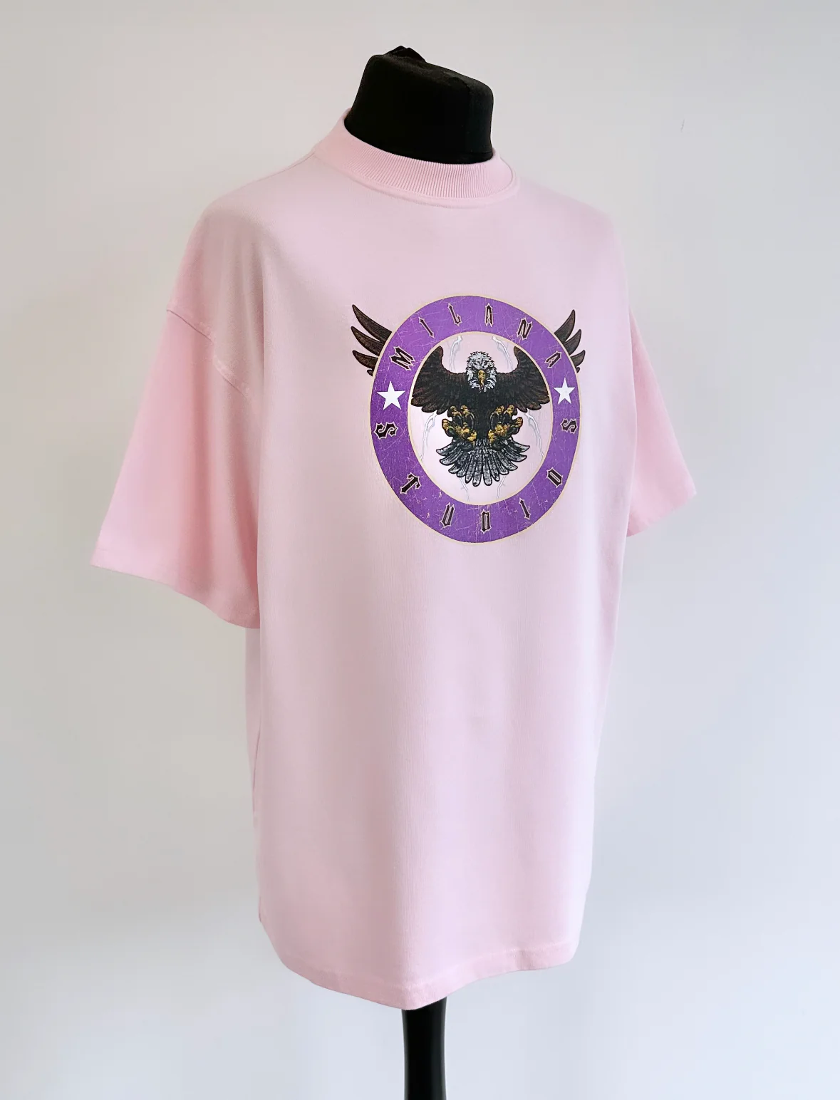 Pink Eagle Heavyweight T-shirt. - Image 3
